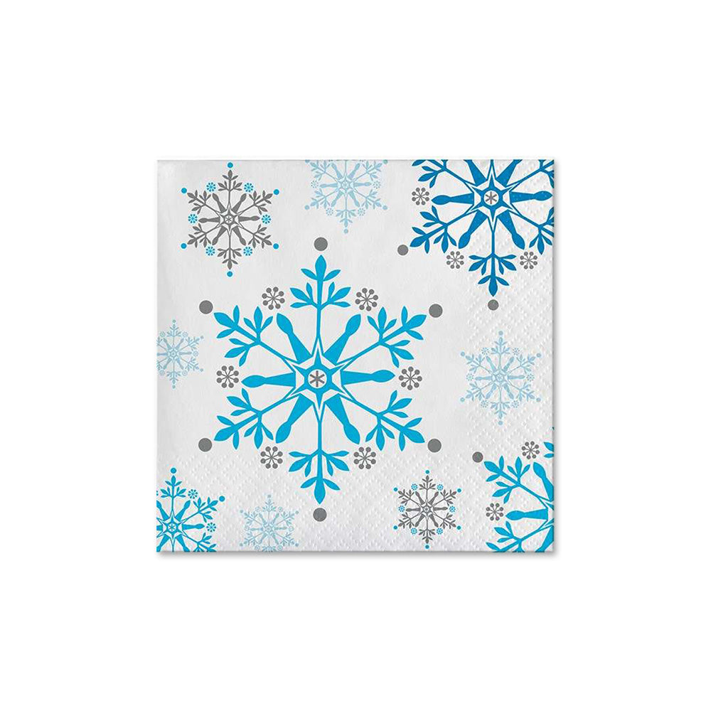 Χαρτοπετσέτες μικρές Snow Princess 12.7x12.7εκ 16εκ