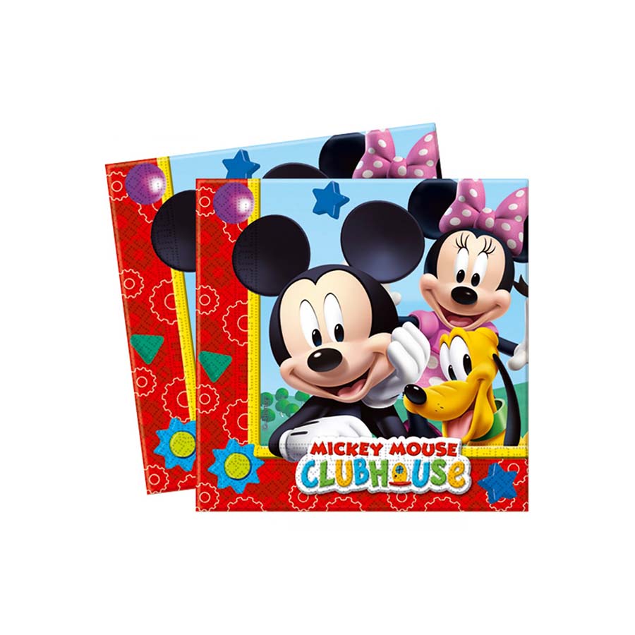 Σετ χαρτοπετσέτες Playful Mickey 20τεμ