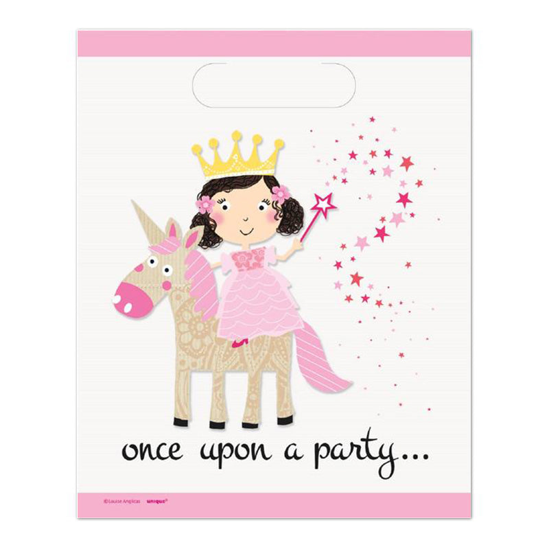 Σακουλάκια δώρου με μικρή πριγκίπισσα και μονόκερο