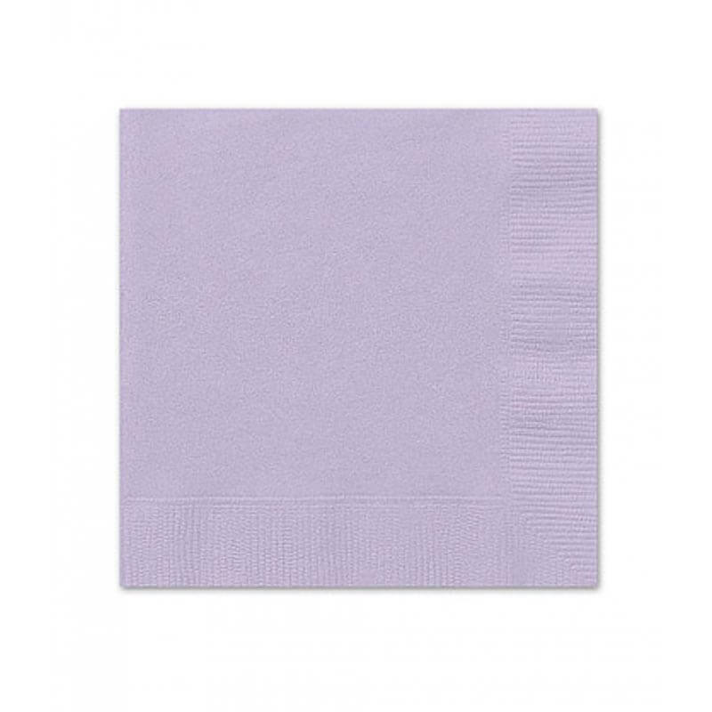Χαρτοπετσέτες σε λιλά χρώμα