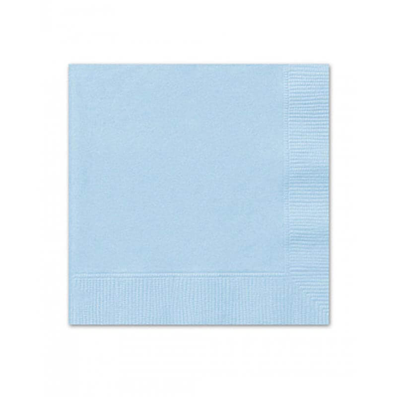 Χαρτοπετσέτες σε σιέλ χρώμα