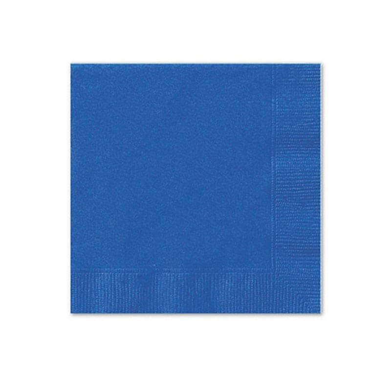 Χαρτοπετσέτες σε μπλε χρώμα 17 εκ