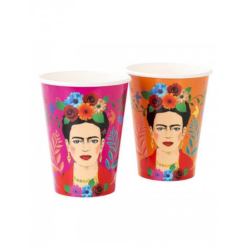 Χάρτινο ποτήρι ποτήρι Frida Boho Style Talking