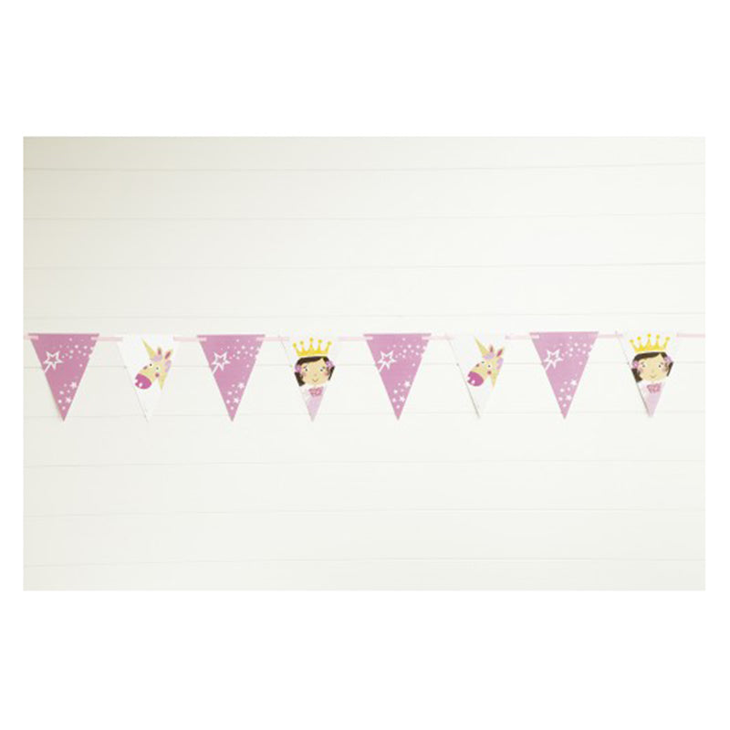 Γιρλάντα με θέμα μικρή πριγκίπισσα και μονόκερος