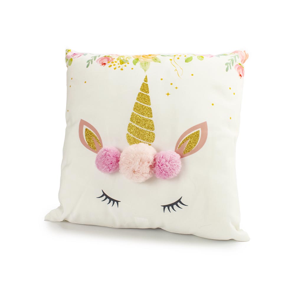 Μαξιλάρι μονόκερος με πον πον 40εκ