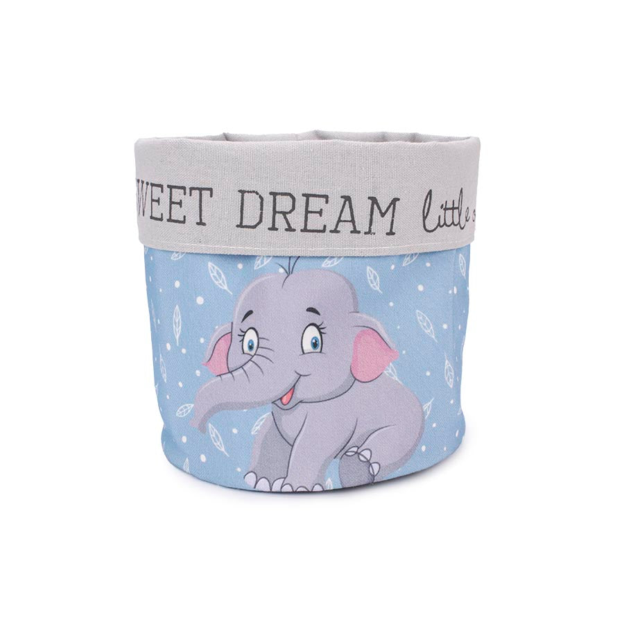 Υφασμάτινο κασπώ με ελεφαντάκι 15x20εκ