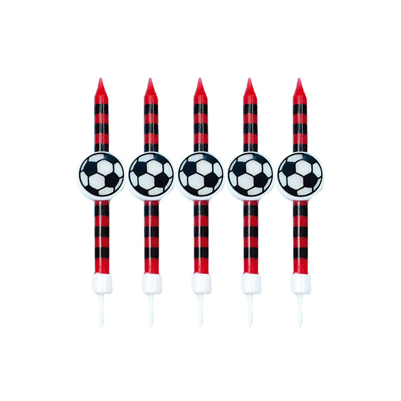 Σετ κεράκια μπάλα κόκκινα