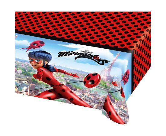 Τραπεζομάντηλο πλαστικό Miraculous Ladybug 120x180εκ.