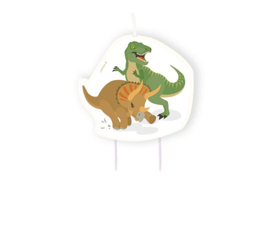 Κερί τούρτας Happy Dinosaur
