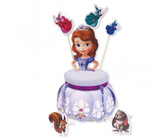 Βάση και διακοσμητικά τούρτας Sofia the First