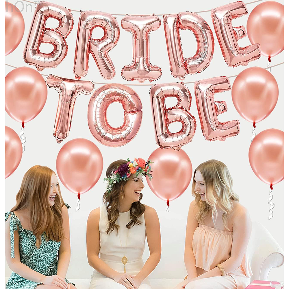 Μπαλόνι για Βachelorette Party "Bride to Be" Rose Gold 1 τεμ