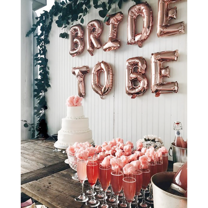 Μπαλόνι για Βachelorette Party "Bride to Be" Rose Gold 1 τεμ