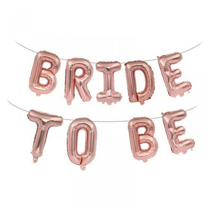Μπαλόνι για Βachelorette Party "Bride to Be" Rose Gold 1 τεμ