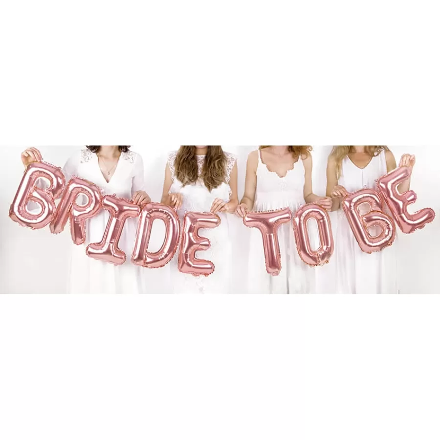 Μπαλόνι για Βachelorette Party "Bride to Be" Rose Gold 1 τεμ