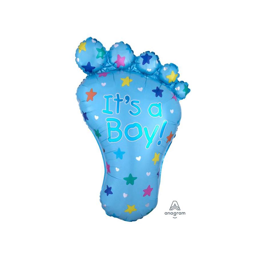 Μπαλόνι γέννησης Πατούσα Its a Boy 1 τεμ