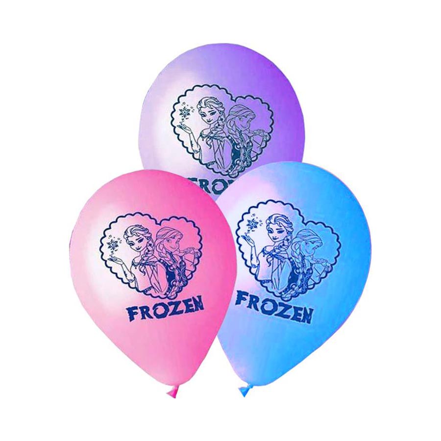 Μπαλόνι τυπωμένο Frozen 30cm 5τεμ.