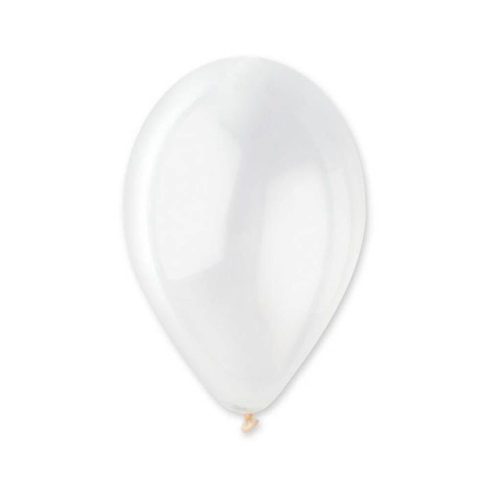 Μπαλόνι λάτεξ διάφανο 10τεμ 33εκ