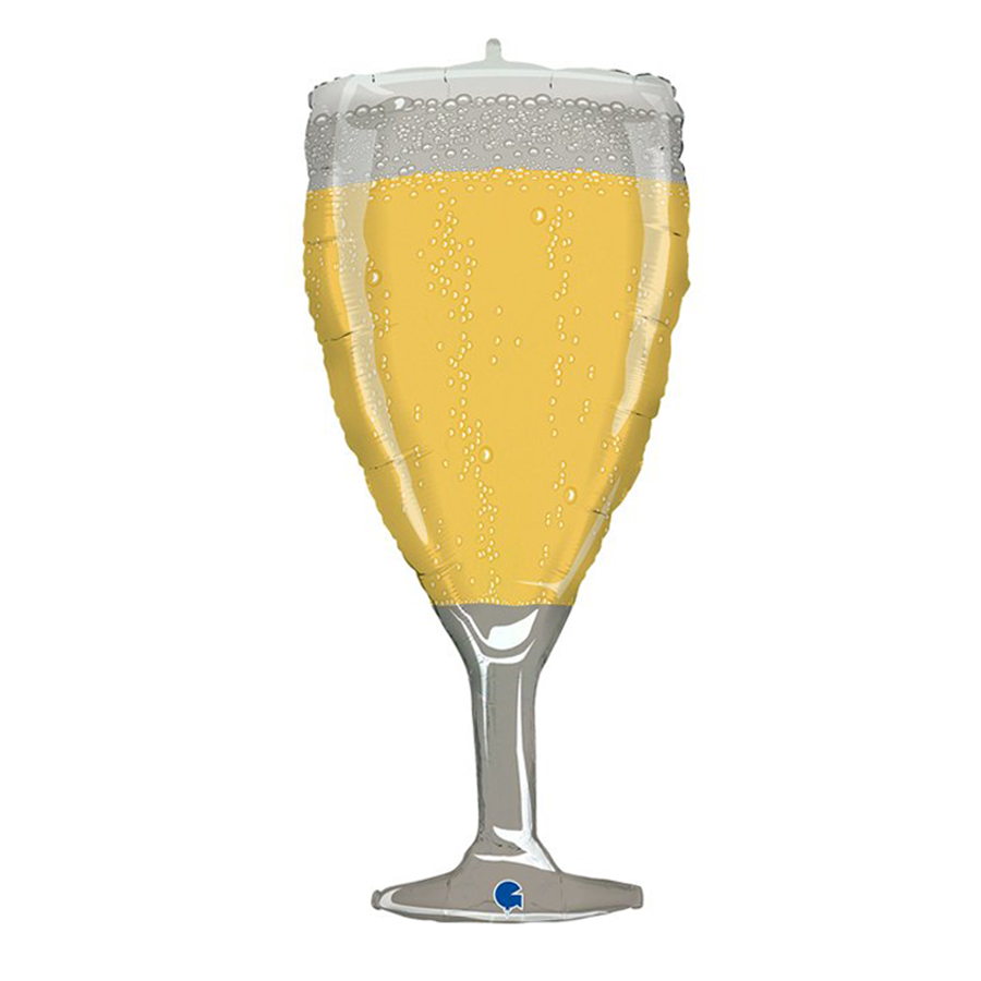 Μπαλόνι για Πάρτυ Ποτήρι Σαμπάνιας Supershape 1 τεμ