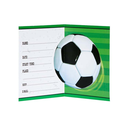 Πρόσκληση για Πάρτυ Ποδόσφαιρο 8 τεμ