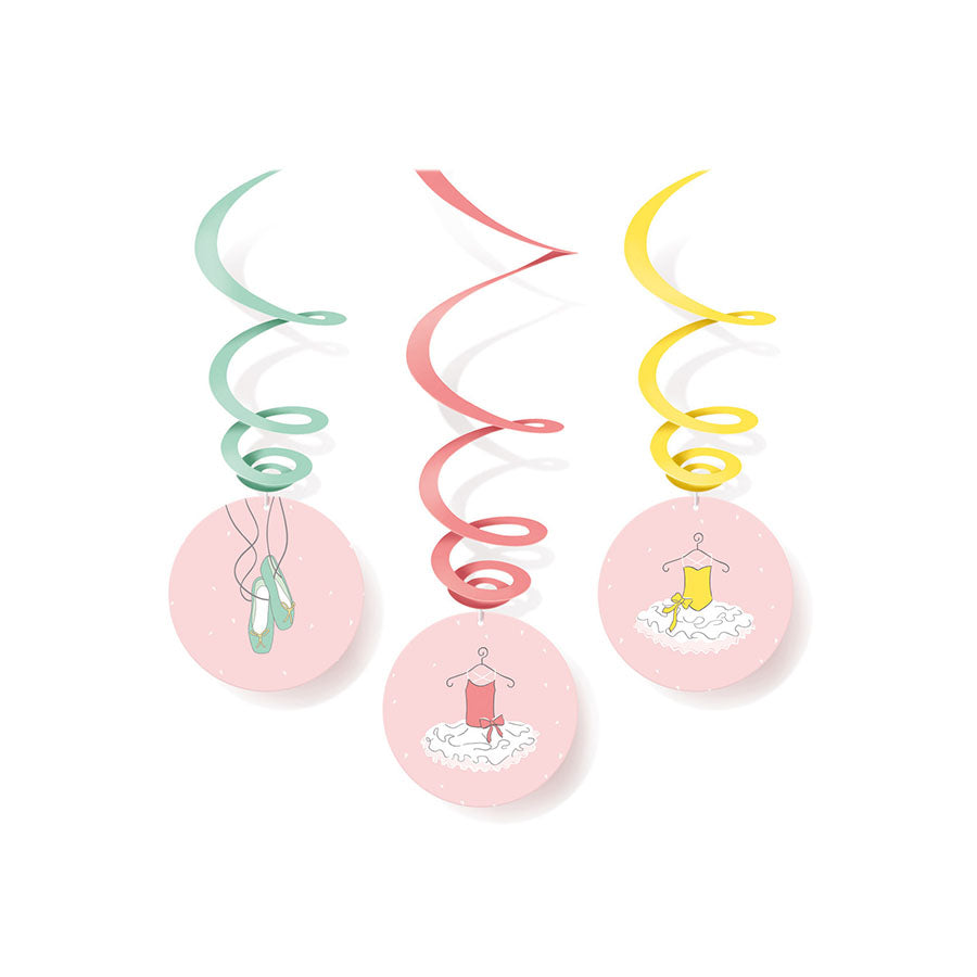 Κρεμαστά διακοσμητικά Little Dancer 6 τεμ