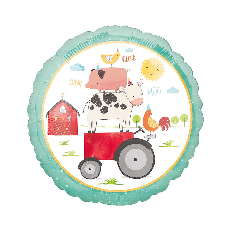 Μπαλόνι φόιλ ζωάκια της φάρμας 43εκ