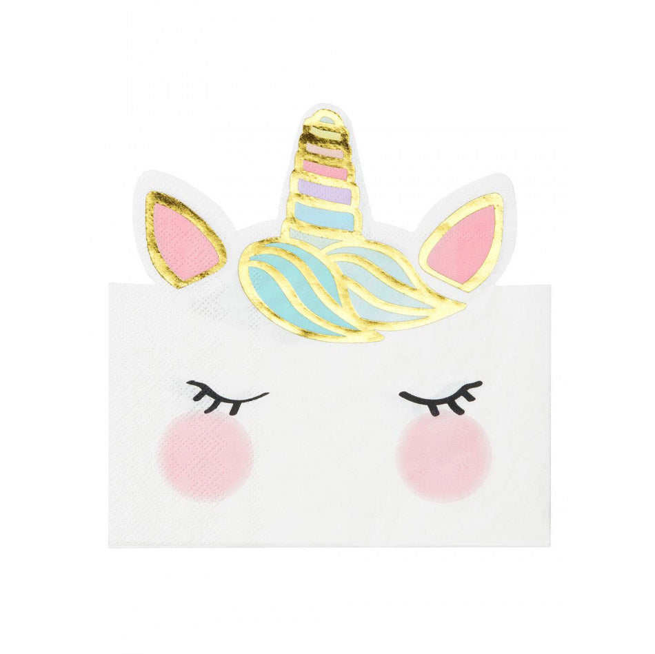Χαρτοπετσέτες μονόκερος We Love Unicorn 12τεμ