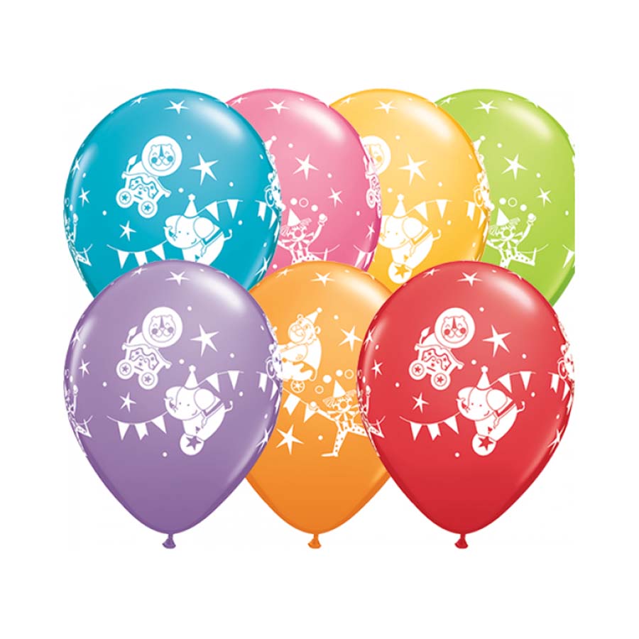 Πολύχρωμα μπαλόνια λατεξ Circus Parade 5τεμ