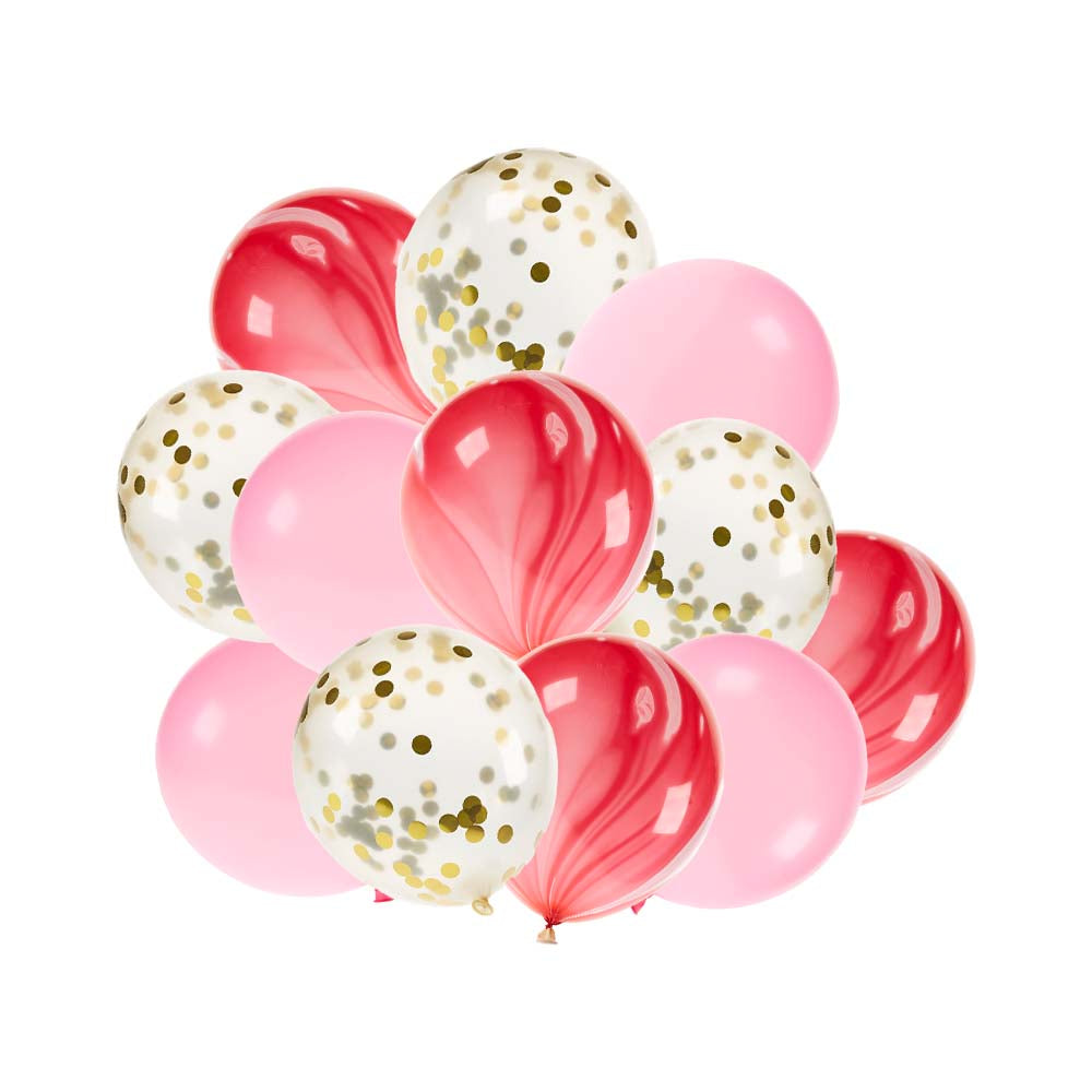 Σετ μπαλόνια λάτεξ ροζ 12τεμ