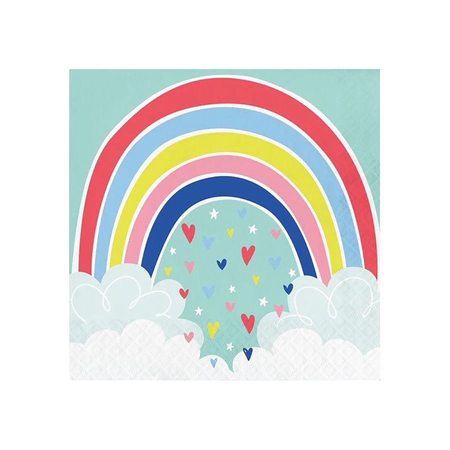 Χαρτοπετσέτες μεγάλες Over the Rainbow 16τεμ