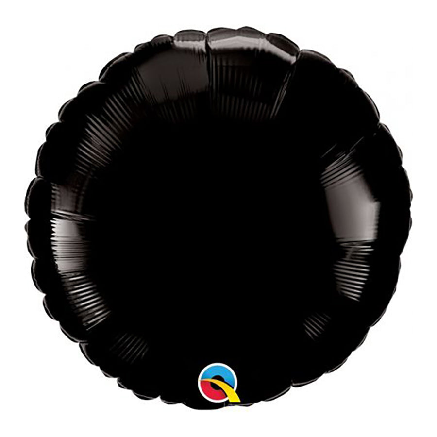 Μπαλόνι Φοιλ Στρογγυλό Μαύρο