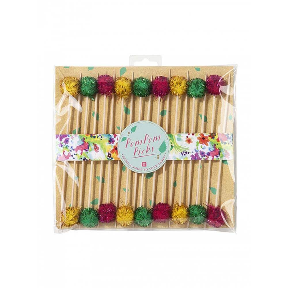 Διακοσμητικά Pom-Pom Sticks