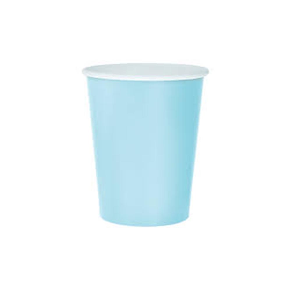 Ποτήρι χάρτινο σε γαλάζιο χρώμα 14τεμ.