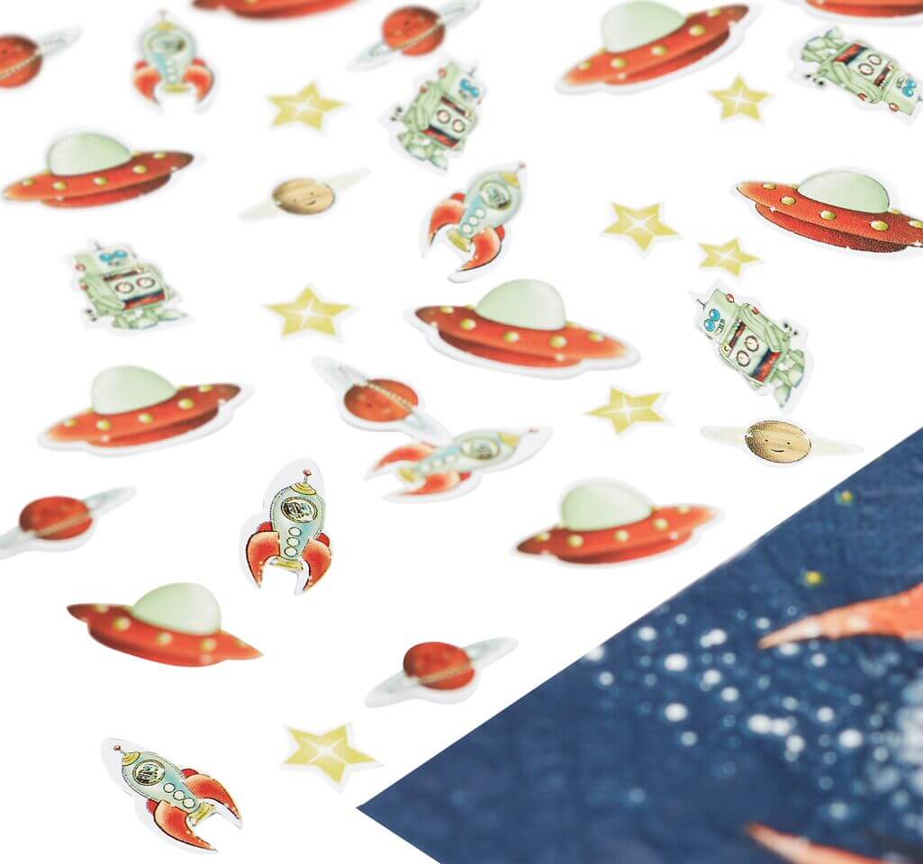 Επιτραπέζια κομφετί με θέμα Space Adventure