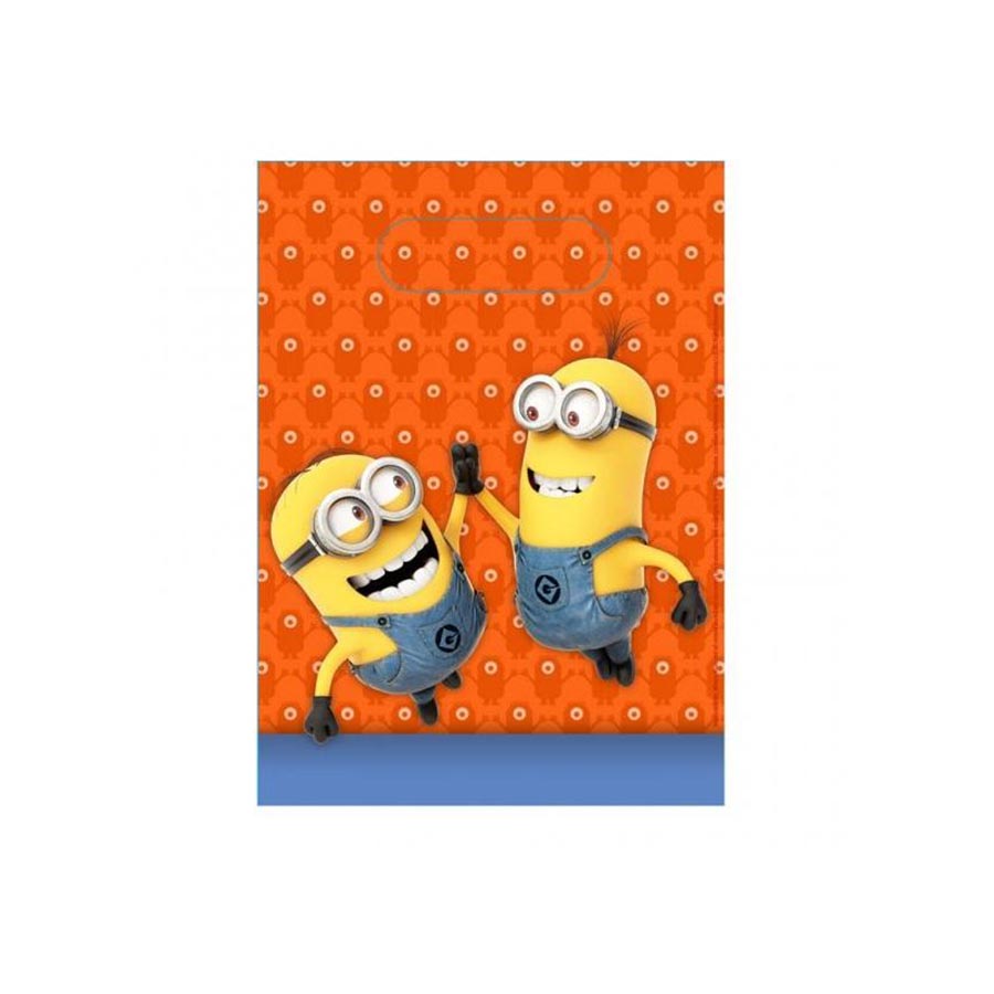 Σακουλάκια Δώρου για Παιδικό Πάρτυ Minions 6 τεμ