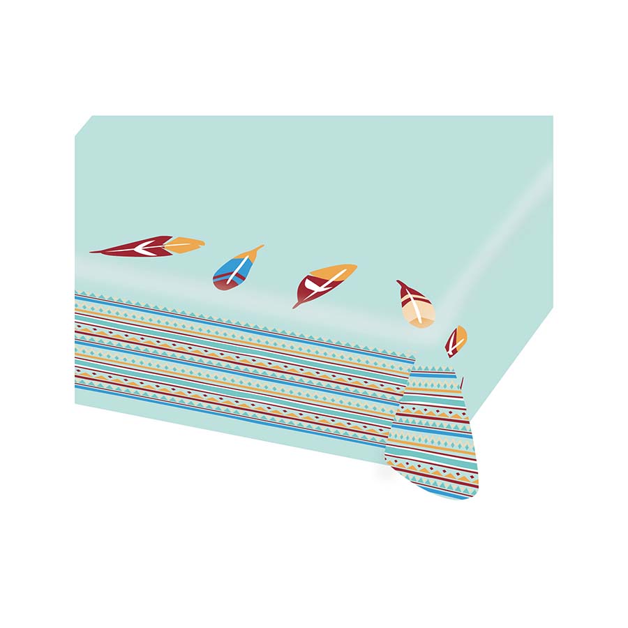 Χάρτινο τραπεζομάντιλο μικρός ινδιάνος 175x115εκ