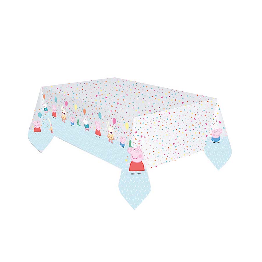 Πλαστικό τραπεζομάντηλο Peppa Pig 180x120εκ