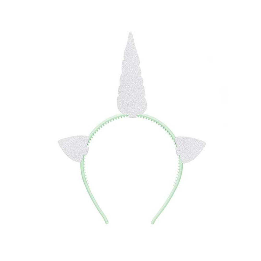 Στέκα μαλλιών Μονόκερος με γκλίτερ