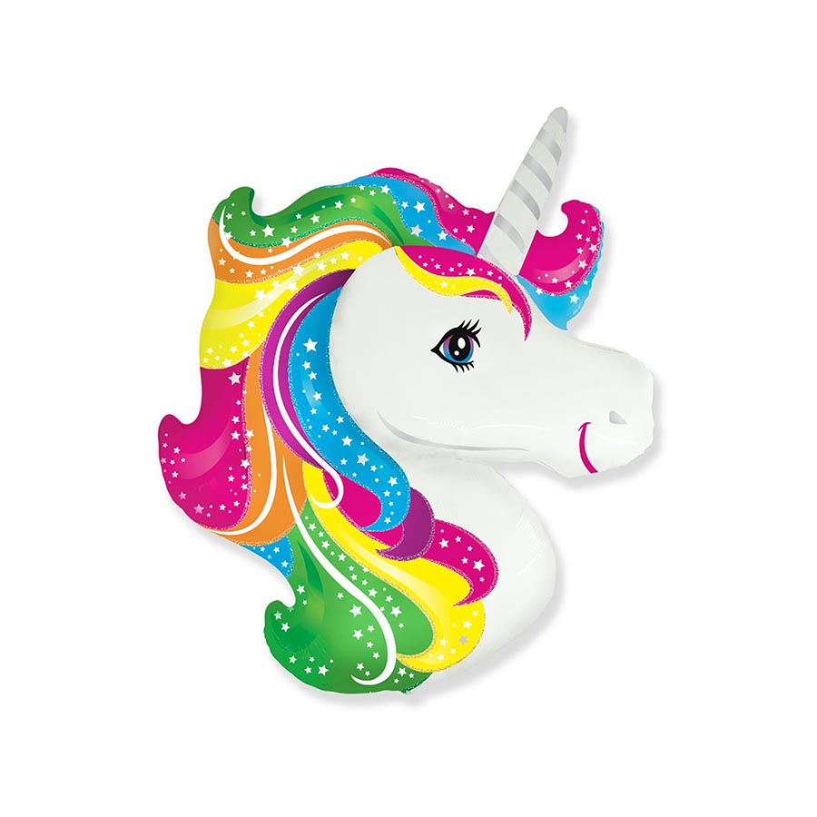 Μπαλόνι φόιλ κεφάλι μονόκερου 61εκ