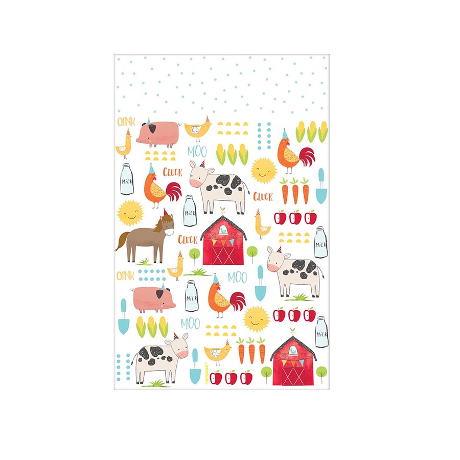 Tραπεζομάντηλο Πλαστικό Barnyard Birthday, 137x243 εκ