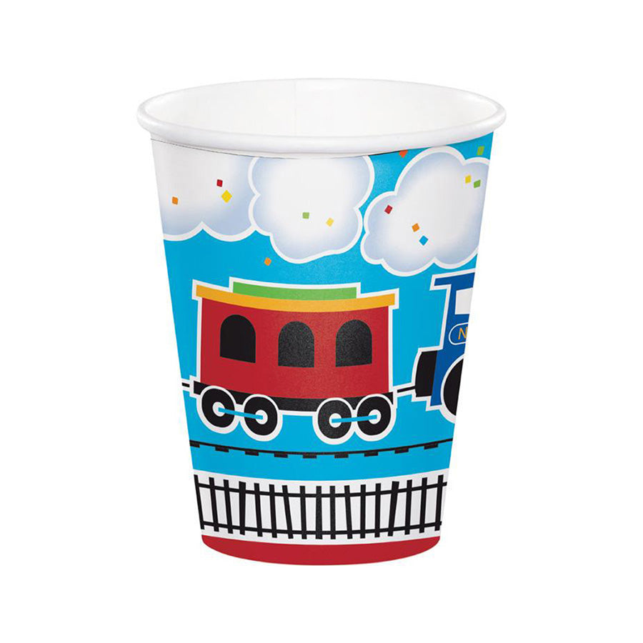 Ποτήρια χάρτινα 266ml All Aboard 8τεμ