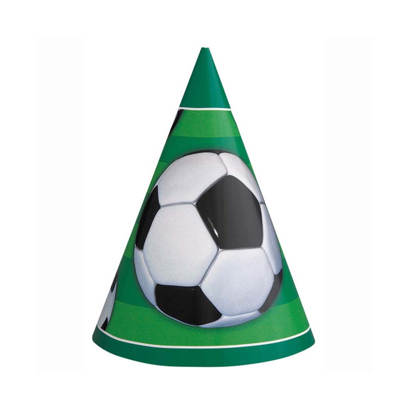 Χάρτινα καπελάκια σε θέμα ποδόσφαιρο