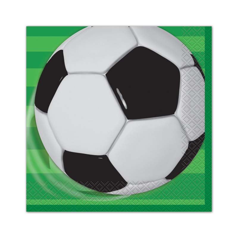 Χαρτοπετσέτα φαγητού με θέμα το ποδόσφαιρο