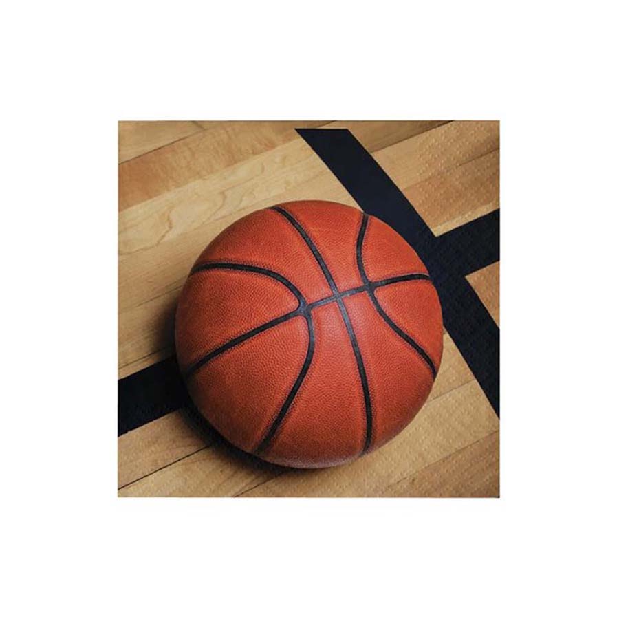 Χαρτοπετσέτα γλυκού σε θέμα μπάσκετ